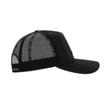 'A' Black Logo - Trucker Cap