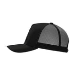 'A' Black Logo - Trucker Cap